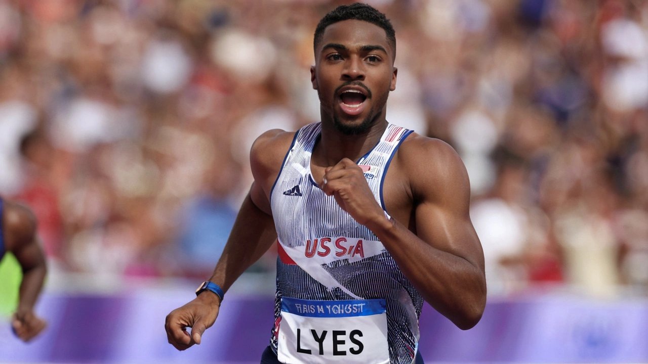 Noah Lyles Advances to Olympic Semifinals Despite Challenging 100m Heat