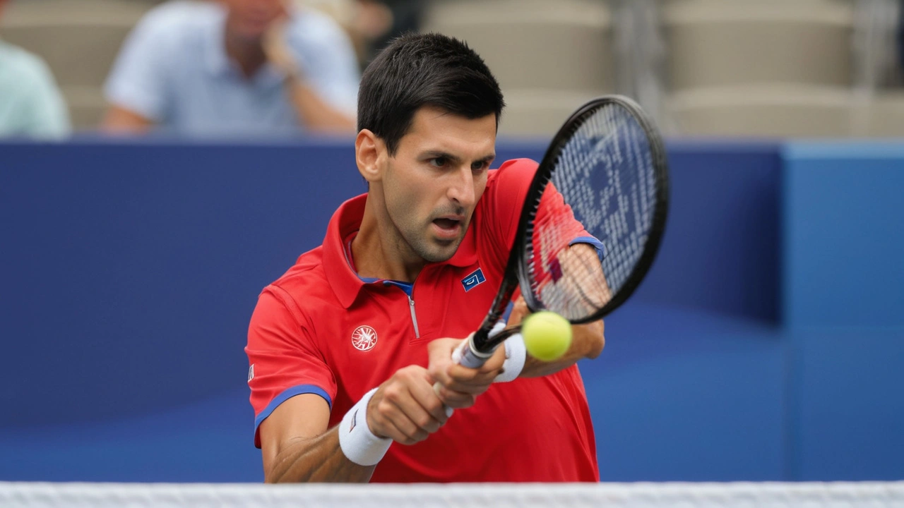 Novak Djokovic Raises Concerns Amid Olympic Participation Fears Due to Knee Injury