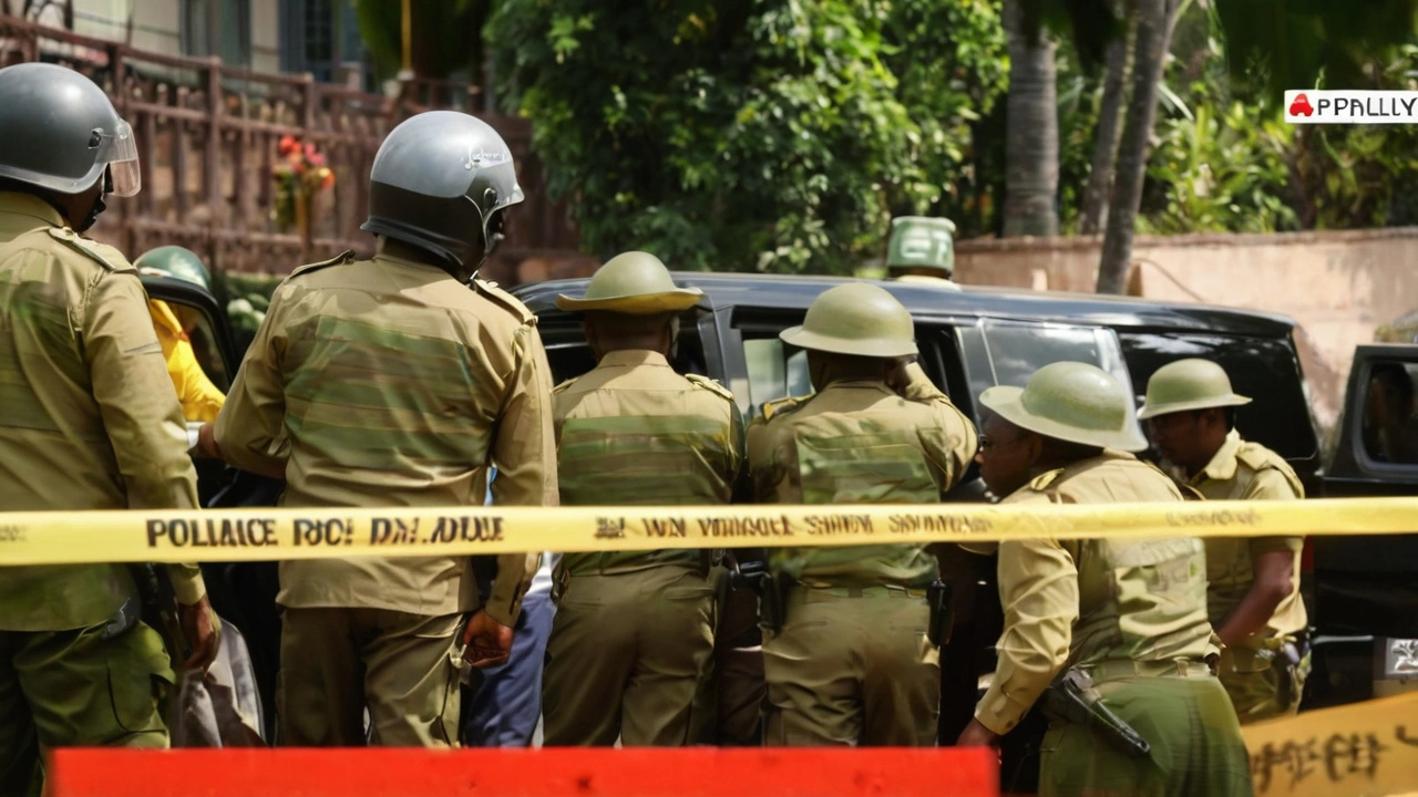 Police Dramatically Surround Business Tycoon Jimi Wanjigi's Muthaiga Residence