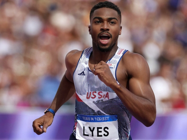 Noah Lyles Advances to Olympic Semifinals Despite Challenging 100m Heat