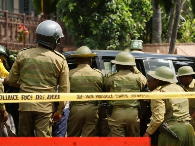 Police Dramatically Surround Business Tycoon Jimi Wanjigi's Muthaiga Residence