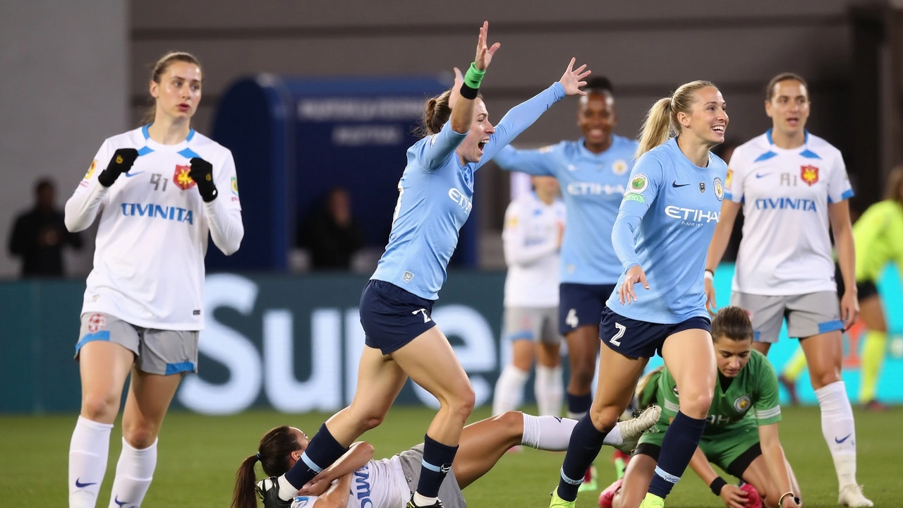 Manchester City vs St. Pölten: A Thrilling Showdown in UEFA Women's Champions League