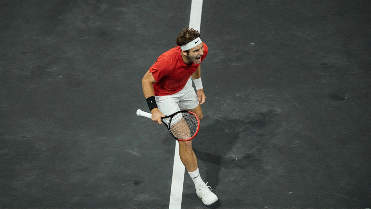 Taylor Fritz Upsets Carlos Alcaraz at Laver Cup, Puts Team World Ahead